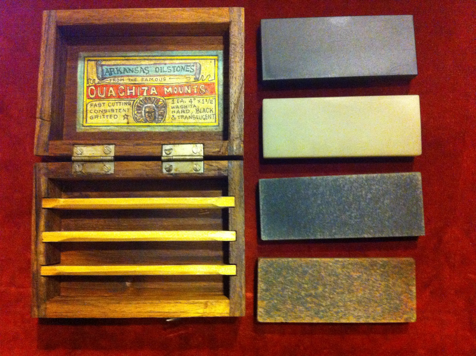 SHARPENING WITH ARKANSAS STONES